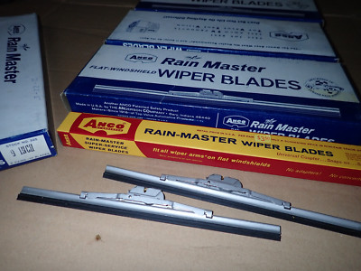 2 Wischerblatt Amerikanische Oldtimer ANCO RAIN MASTER Länge 22,86 cm 9 inch NOS