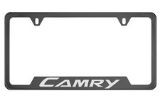 Black Chrome License Plate Frame For Camry