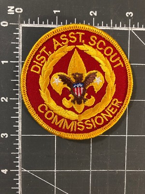 District Assistant Scout Commissioner Patch Dist. Asst BSA Boy Scouts of America