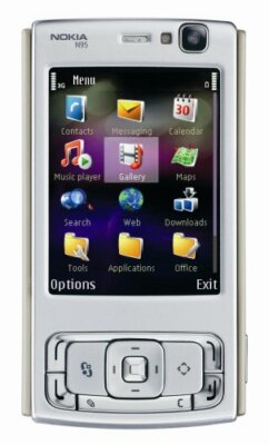 Nw Condition Nokia N95 - Silver (Unlocked) Smartphone+ 12 Months