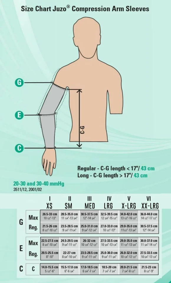 Manga de compresión manga de ensueño beige flor silvestre de JUZO, opción Guantelete  Foto 4 de 4