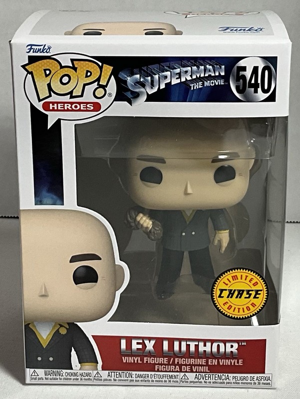 Funko Pop Heroes Lex Luthor 540 Limited Chase Edition