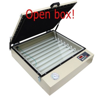 Open box! 110V 19.6''*15.7'' Vacuum Exposure Unit Screen Printing Exposure Unit