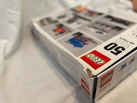 LEGO set 4002016 Employee Gift  50 Years on Track ** Box water damaged*** opened