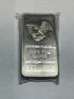 Engelhard 10 Troy Ounce 999+ Fine Silver Bar C890169 Flying Eagle
