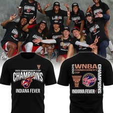 NEW! Indiana Fever 2025 Women Basketball Commissioner's Cup Champions Fan Gifts