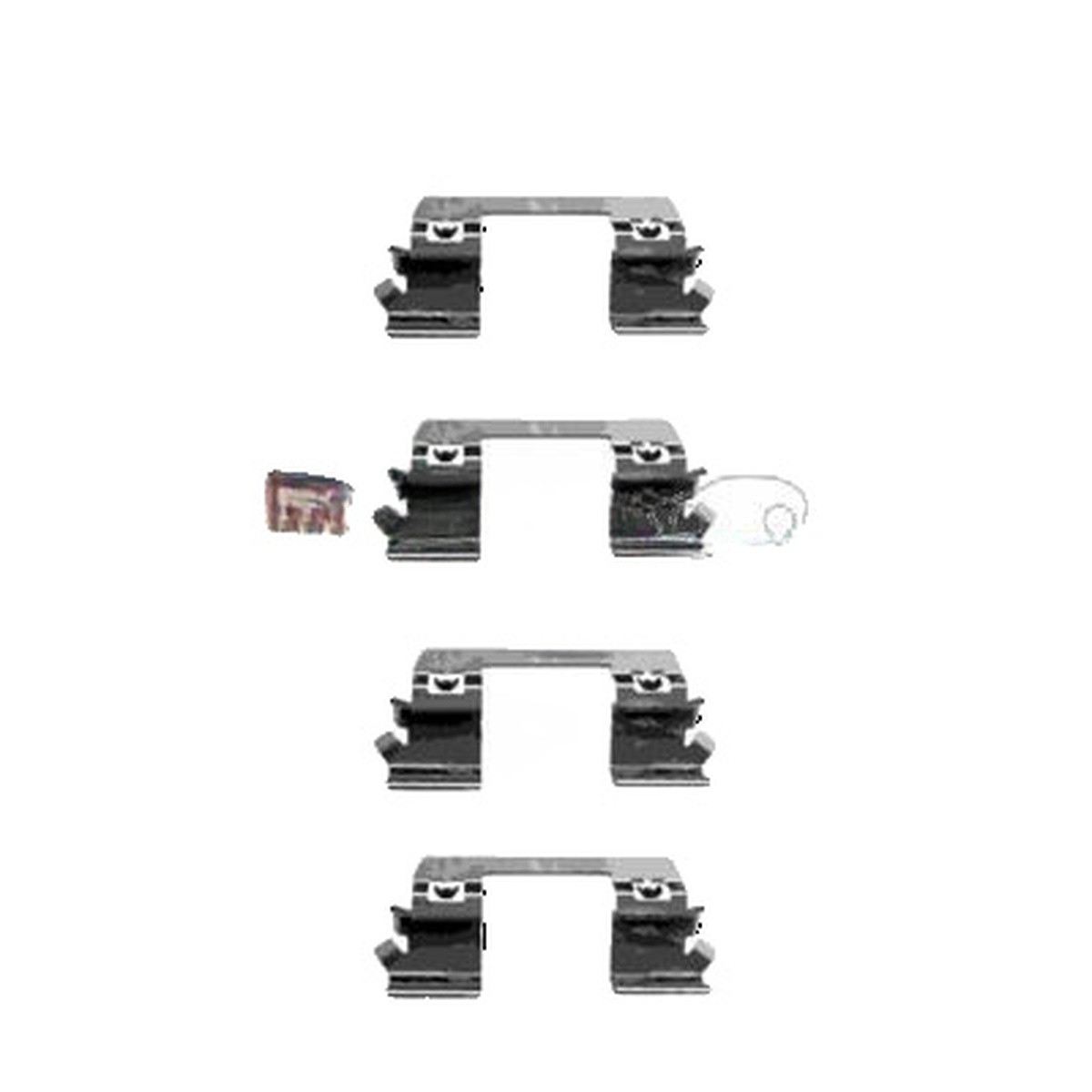 METZGER 109-1234 Kit accessori, Pastiglia freno - Immagine 3