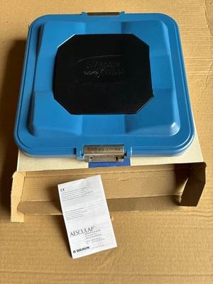 Aesculap PRIMELINE 1/2 Deckel 298x285x46mm -OVP - blau -RECHNUNG- - Bild 1 von 4