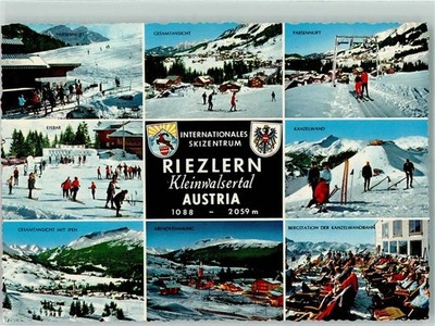10277883 - Riezlern Parsennlift Eisbar Kanzelwand Ifen Bergstation Winter