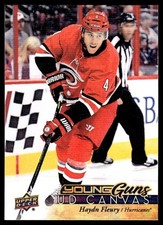 2017-18 Upper Deck UD Canvas YG Haydn Fleury Rookie Carolina Hurricanes #C97