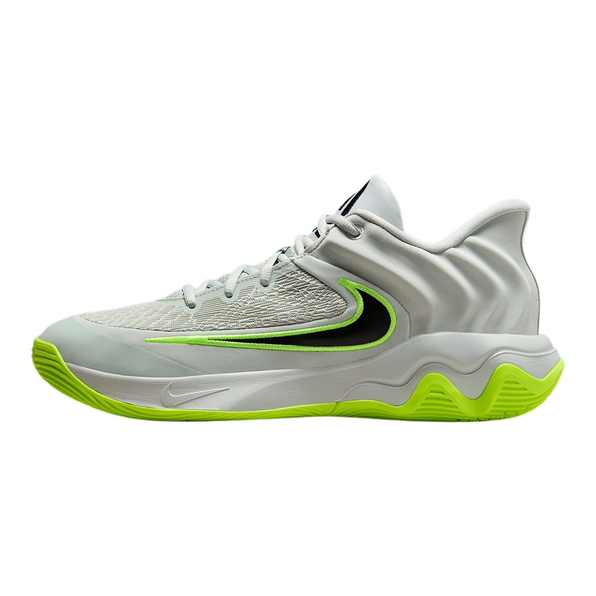 Giannis Immortality 4 Basketball Shoes (Light Silver/Volt  display picture 1