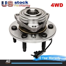 Front Wheel Bearing Hub For 2007 - 2013 Chevy Silverado GMC Sierra 1500 4WD