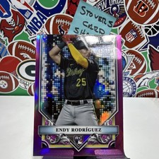 2024 Topps Bowman Sterling Magenta Refractor Rookie Endy Rodríguez /75 Pirates