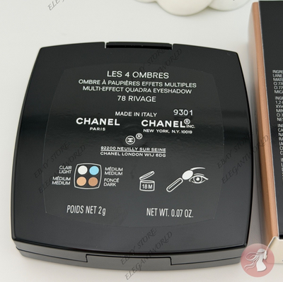CHANEL LES 4 OMBRES Multi-Effect Quadra Eyeshadow #78 RIVAGE NIB