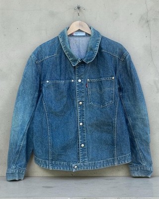 Levi's Engineered Men's Blue Denim Jacket Chore 70100 1444 - Large