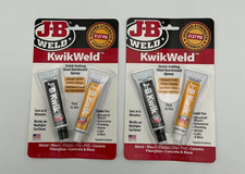 2 J-B Weld 8276 KwikWeld Quick Setting Steel Reinforced Epoxy Dark Grey 2 oz