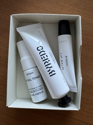 Byredo Hydration Travel Kit Lip Balm, Facial Toner , Hand Cream