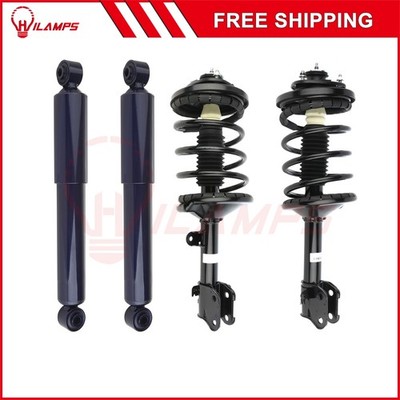 Fits 2006-08 Honda Pilot (4) Quick Complete Struts Coil Spring Mount & Shocks
