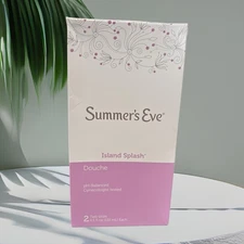 Douche, Vaginal Douche for Women, Island Splash, 2 Units, 4.5 Oz Each, 1 Pack