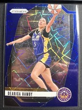 2024 Panini Prizm WNBA - Blue Velocity Prizm #19 Dearica Hamby