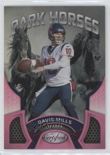 2022 Certified Dark Horses Mirror Pink 170/199 Davis Mills #DH-15 0c6
