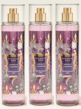 Set Of 3x Bath  Body Works Moonlit Goddess 8 fl oz Fine Fragrance Mist Spray