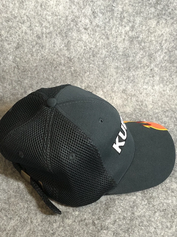 Kubota Hat Cap Strap Back Flames Logo Hunting Hiking Workwear - Image 4 of 4