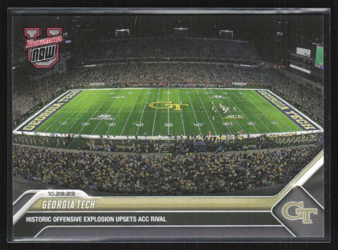 Georgia Tech 2023 Bowman U Now B #21 Georgia Tech Yellow Jackets