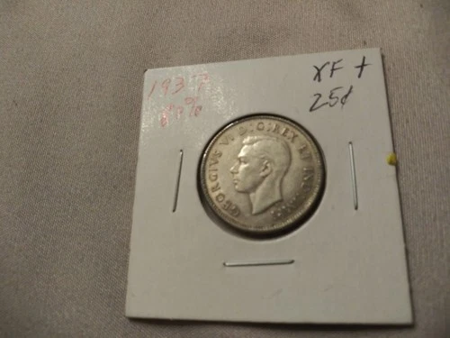 1937 CANADA QUARTER  REAL PRETTY--SILVER ---FREE SHIP