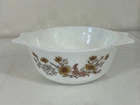 Vintage Pyrex COUNTRY AUTUMN Casserole Dish | England | Flowers | S1