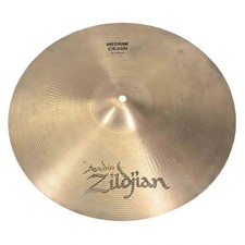 Used Zildjian A Medium Crash Cymbal 16" - Good