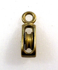 poulie en laiton , Accastillage pour maquette de bateau