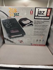 iomega Jaz Brand 2GB Portable Ultra SCSI Drive Deadstock Sealed Windows Mac 90s
