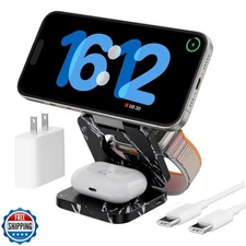 KU XIU X55 Nature Series Fast Magnetic Wireless Charger, Foldable