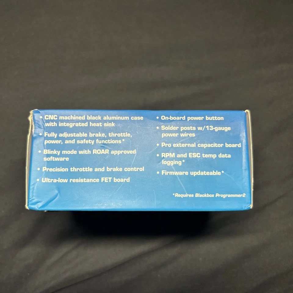 REEDY BLACKBOX 510R - (Sensored Brushless Electronic Speed Control) Part #27004 - Image 4 of 4