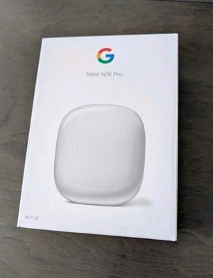 Google Nest WiFi Pro - Wi-Fi 6E - Reliable Home Wi-Fi System with Fast Speed