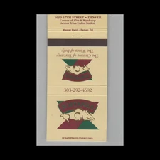 Matchbook Cover - Sostanza Italian Restaurant - Denver, CO