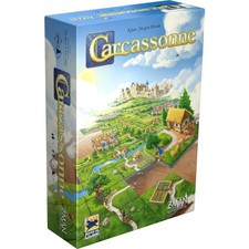 Carcassonne Board Game Classic Tile-Laying Strategy Family Fun for Kids