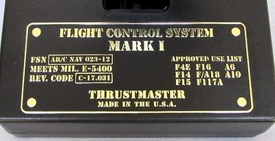 Thrustmaster Flight Control System Mark I Joystick | eBay