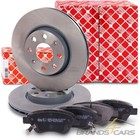 FEBI BILSTEIN BREMSSCHEIBE BELÜFTET Ø257+BELÄGE VORNE FÜR OPEL ADAM BJ AB 12-