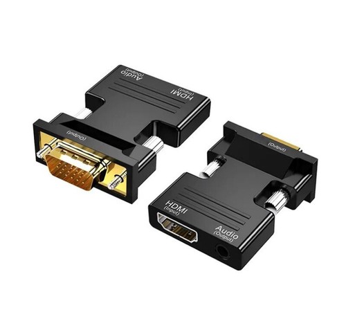 Kompaktowy adapter VGA z kablem audio 3 5mm do połączeń PS4 i laptopa - Zdjęcie 5 z 24