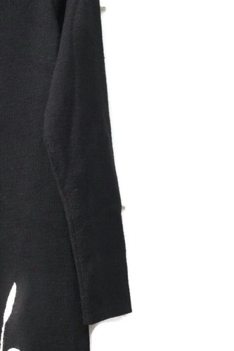Maggy London Black Women's dress Long Sleeve Floral Embroidered Size Medium 011 - Picture 3 of 6