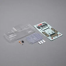 Axial AXI200005 Clear Body Set : SCX24 Jeep JT Gladiator