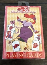 Red Hat Society Playing Card Bicycle Brand NEW SEALED Red Hat Lady Gift