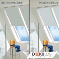 Für ROTO WDF Lichtdurchlässig Rollo HK R85 R87 R89 735 weiss grau beige blau