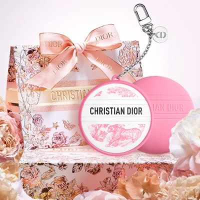 Dior Le Baume Holder Keyring Set – Toile de Jouy Limited Edition