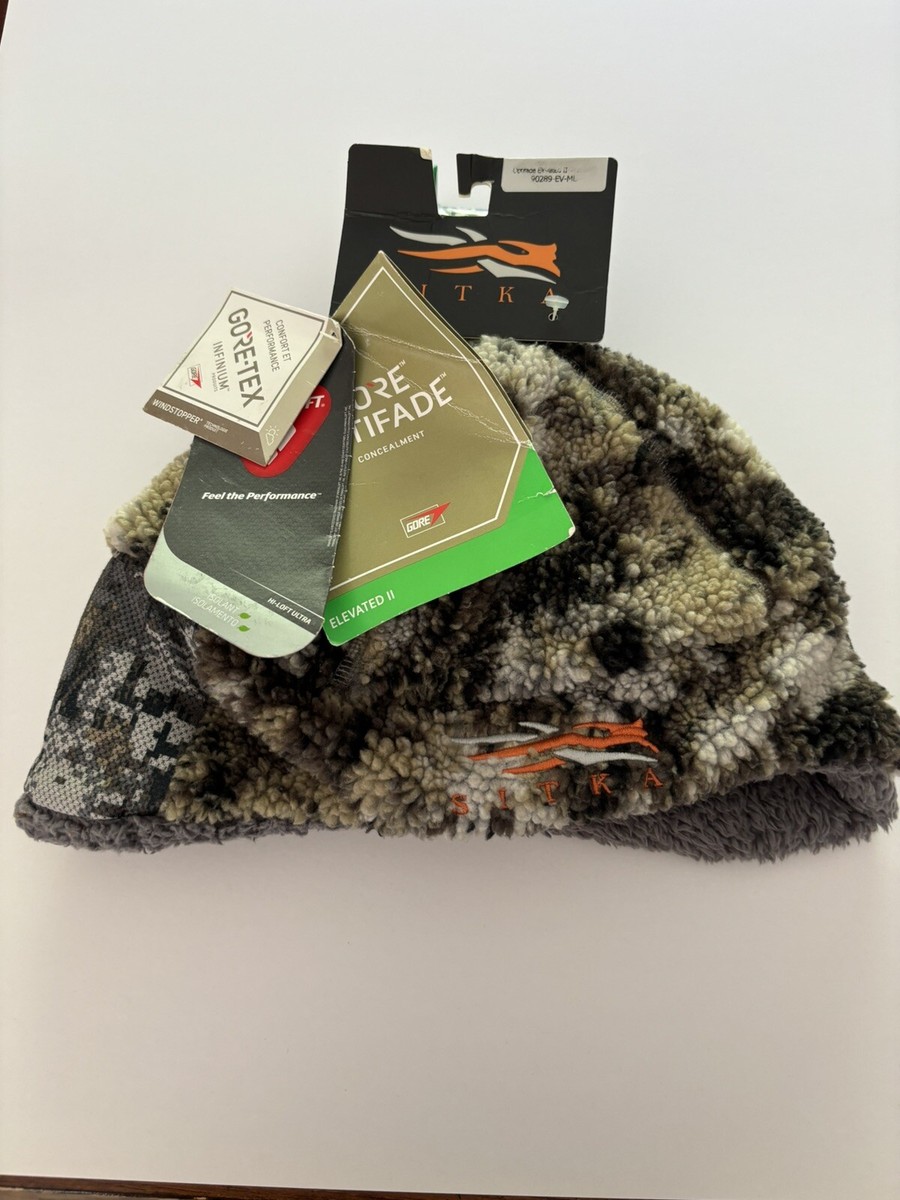 Sitka Fanatic Beanie Optifade Elevated II Men's Size ML New