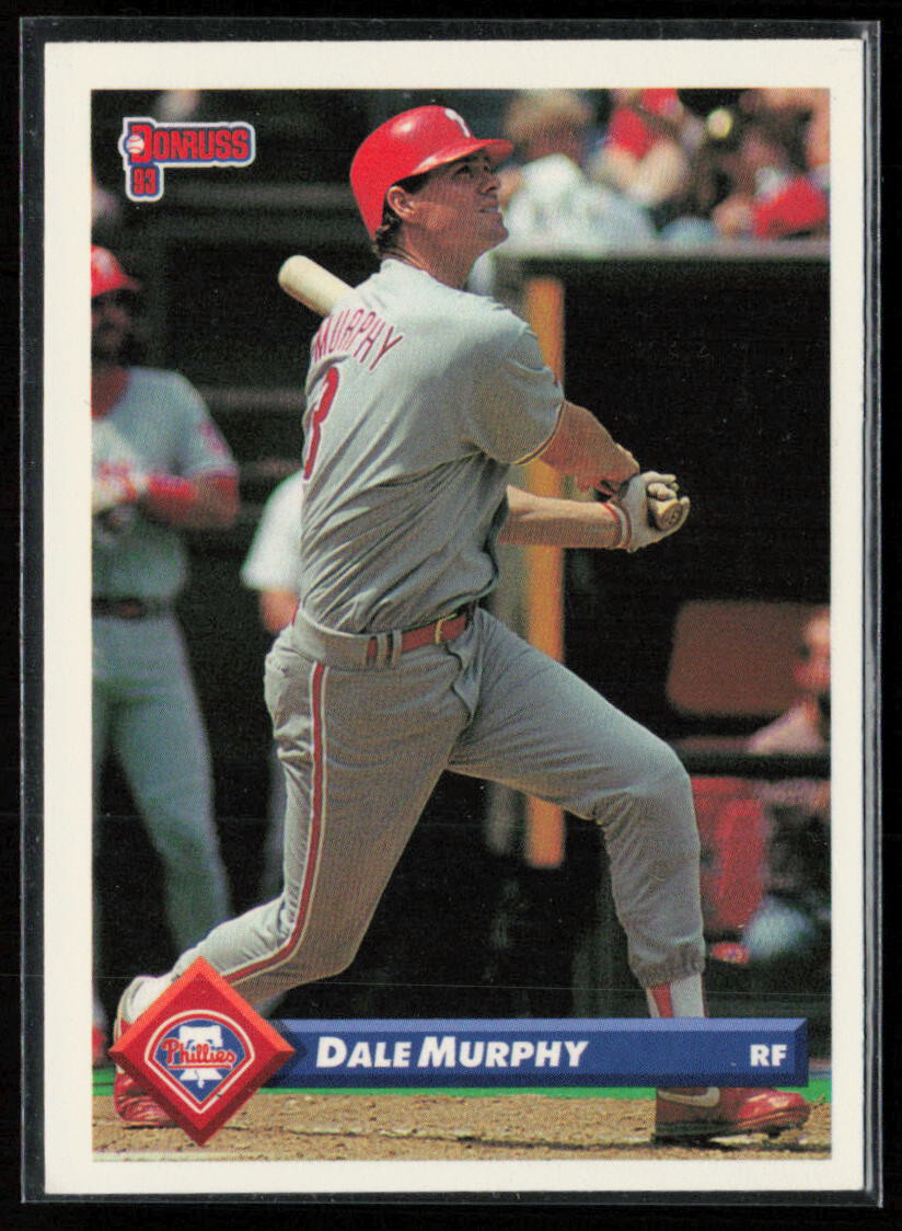 Dale Murphy #646 Baseball Cards 1993 Donruss trading card — raw and PSA graded price guide