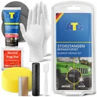 Bumper repair kit adhesive plastic repair plastic color black