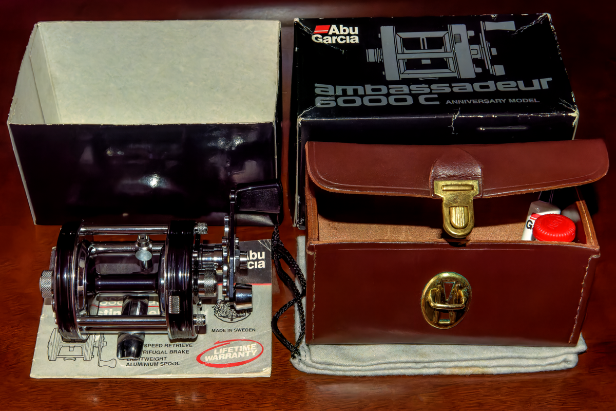 Vintage Classic Abu Garcia Ambassadeur 6000C Anniversary Vintage Classic Abu Garcia Ambassadeur 6000C Anniversary
